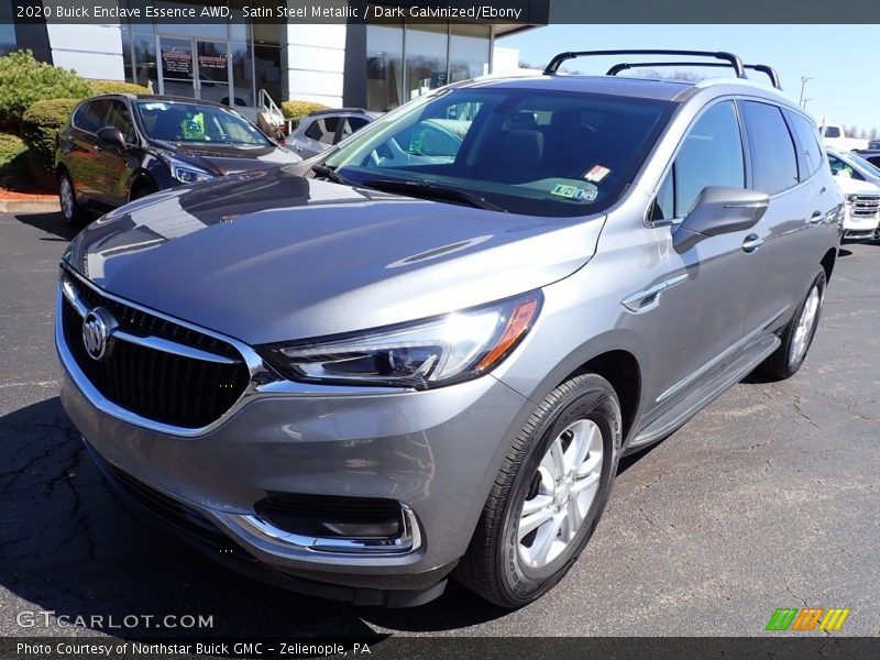 Satin Steel Metallic / Dark Galvinized/Ebony 2020 Buick Enclave Essence AWD