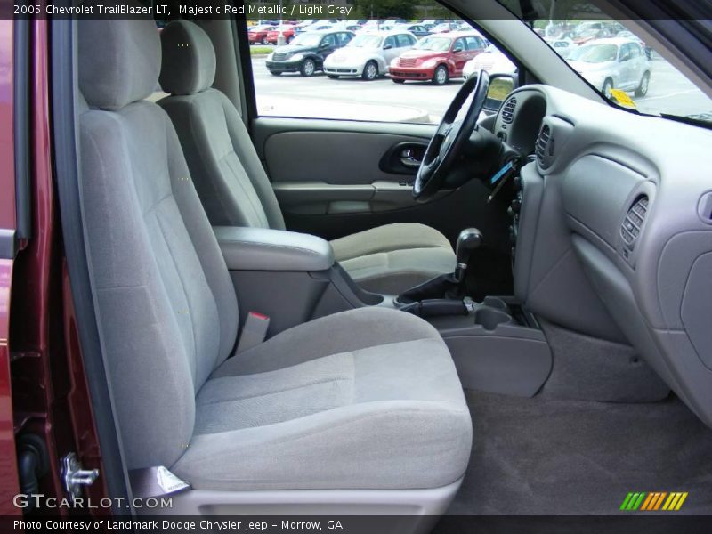 Majestic Red Metallic / Light Gray 2005 Chevrolet TrailBlazer LT