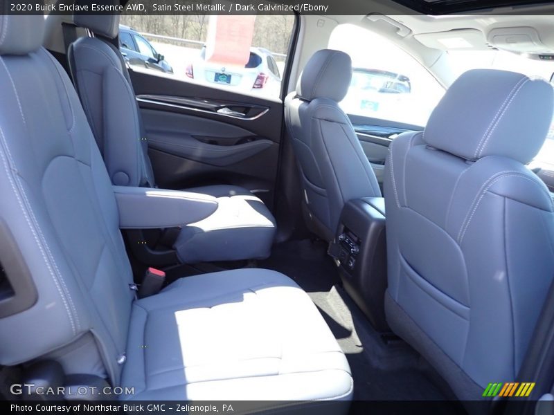 Satin Steel Metallic / Dark Galvinized/Ebony 2020 Buick Enclave Essence AWD