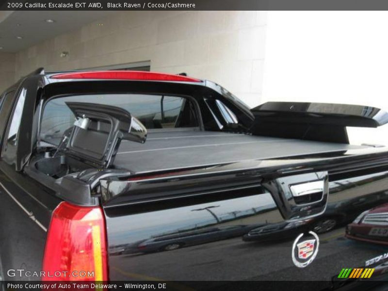 Black Raven / Cocoa/Cashmere 2009 Cadillac Escalade EXT AWD