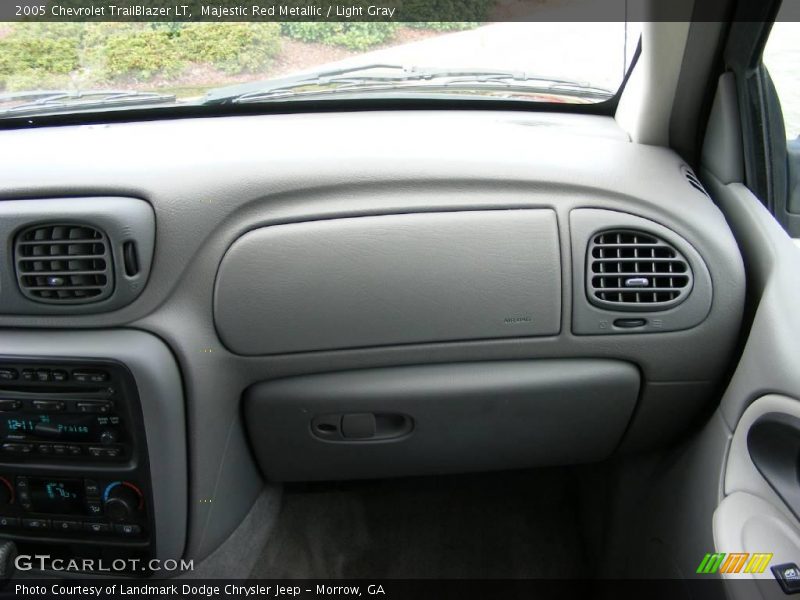 Majestic Red Metallic / Light Gray 2005 Chevrolet TrailBlazer LT