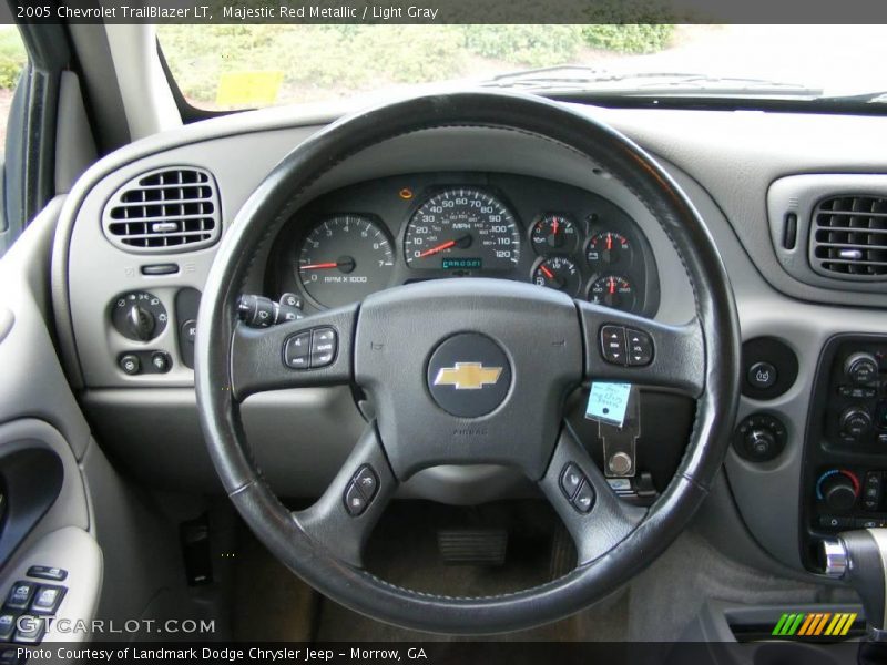 Majestic Red Metallic / Light Gray 2005 Chevrolet TrailBlazer LT