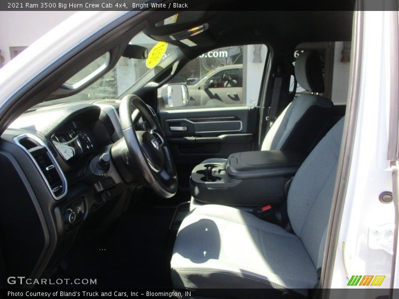 Bright White / Black 2021 Ram 3500 Big Horn Crew Cab 4x4