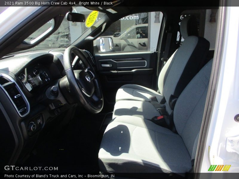 Bright White / Black 2021 Ram 3500 Big Horn Crew Cab 4x4
