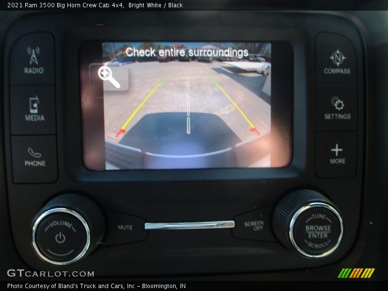 Bright White / Black 2021 Ram 3500 Big Horn Crew Cab 4x4