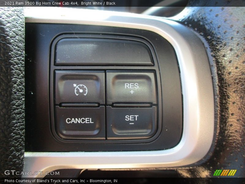Bright White / Black 2021 Ram 3500 Big Horn Crew Cab 4x4