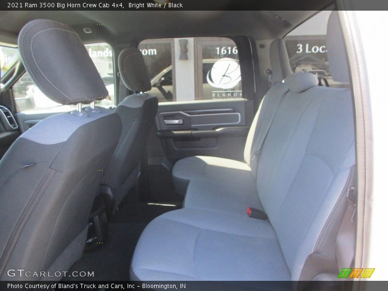 Bright White / Black 2021 Ram 3500 Big Horn Crew Cab 4x4