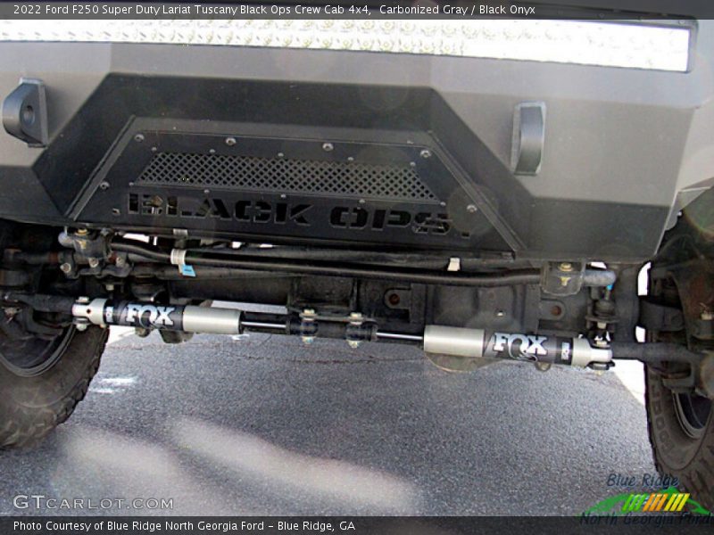 Carbonized Gray / Black Onyx 2022 Ford F250 Super Duty Lariat Tuscany Black Ops Crew Cab 4x4