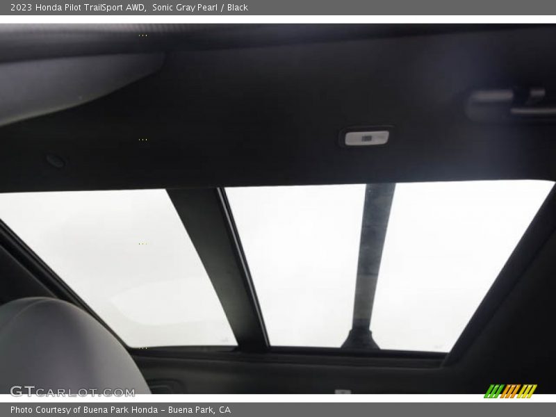 Sonic Gray Pearl / Black 2023 Honda Pilot TrailSport AWD