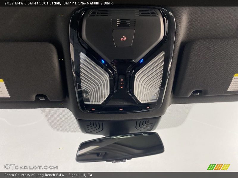 Bernina Gray Metallic / Black 2022 BMW 5 Series 530e Sedan