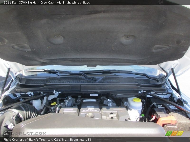 Bright White / Black 2021 Ram 3500 Big Horn Crew Cab 4x4