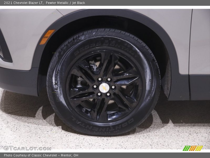Pewter Metallic / Jet Black 2021 Chevrolet Blazer LT