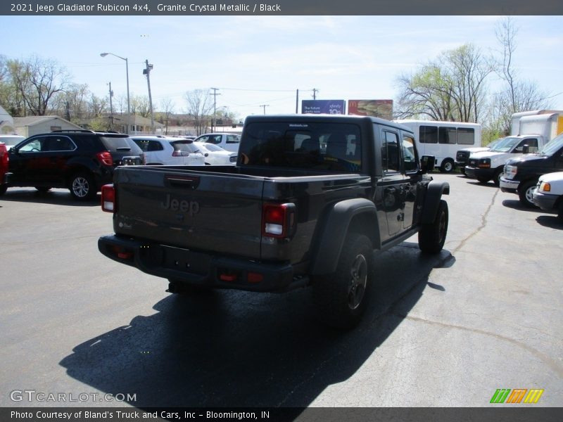 Granite Crystal Metallic / Black 2021 Jeep Gladiator Rubicon 4x4