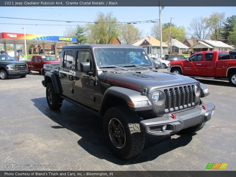 Granite Crystal Metallic / Black 2021 Jeep Gladiator Rubicon 4x4