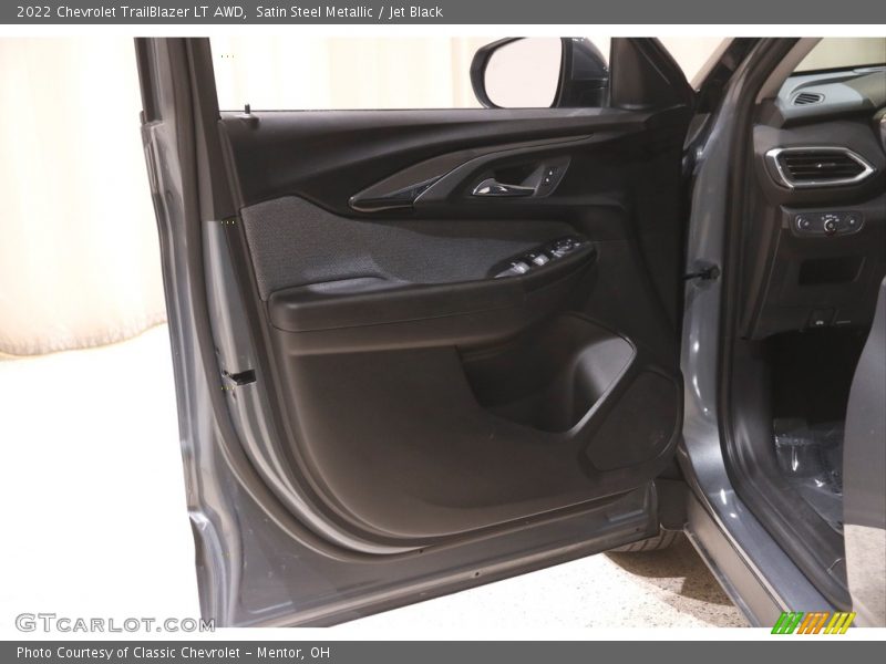 Satin Steel Metallic / Jet Black 2022 Chevrolet TrailBlazer LT AWD