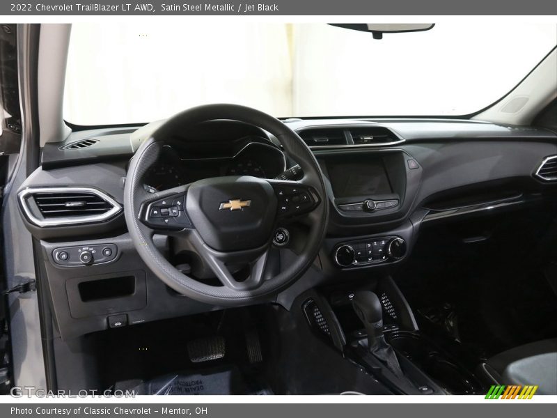 Satin Steel Metallic / Jet Black 2022 Chevrolet TrailBlazer LT AWD
