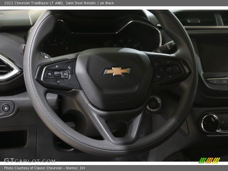 Satin Steel Metallic / Jet Black 2022 Chevrolet TrailBlazer LT AWD
