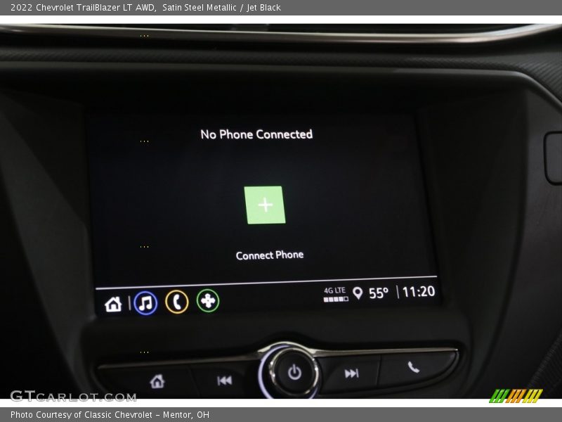 Satin Steel Metallic / Jet Black 2022 Chevrolet TrailBlazer LT AWD