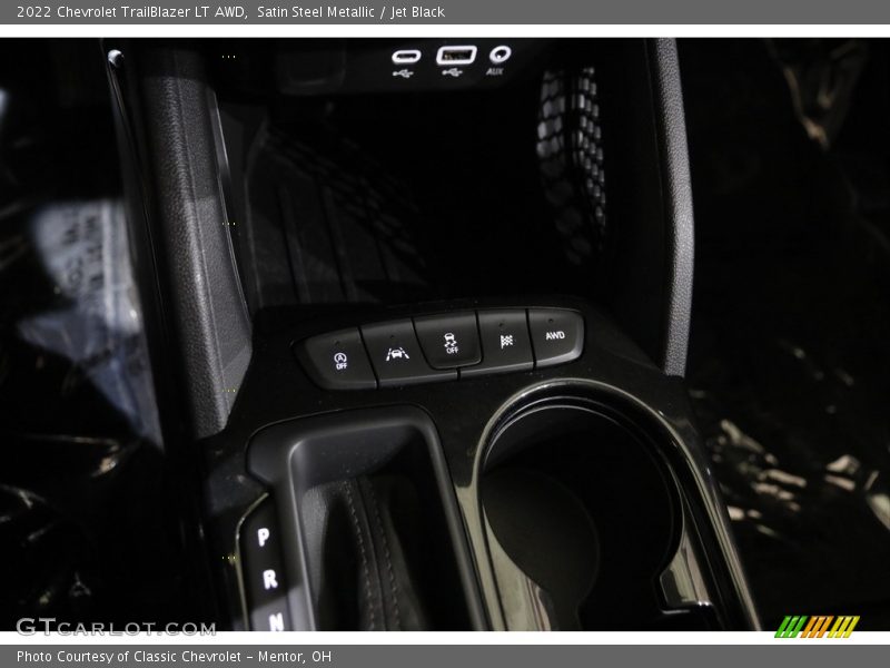 Satin Steel Metallic / Jet Black 2022 Chevrolet TrailBlazer LT AWD