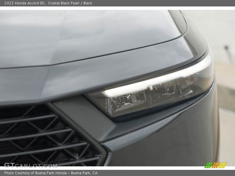 Crystal Black Pearl / Black 2023 Honda Accord EX