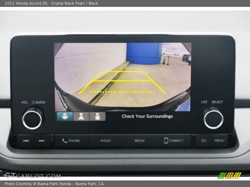 Crystal Black Pearl / Black 2023 Honda Accord EX