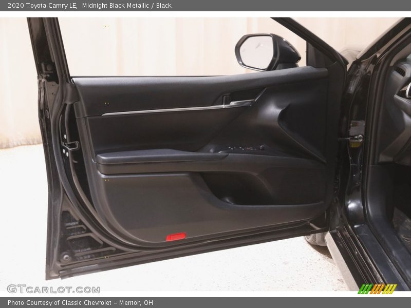 Midnight Black Metallic / Black 2020 Toyota Camry LE