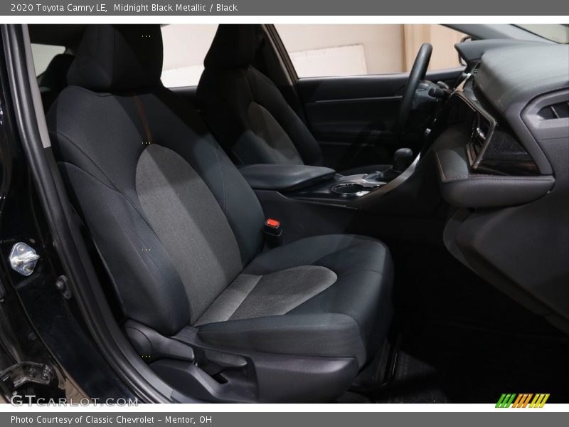 Midnight Black Metallic / Black 2020 Toyota Camry LE