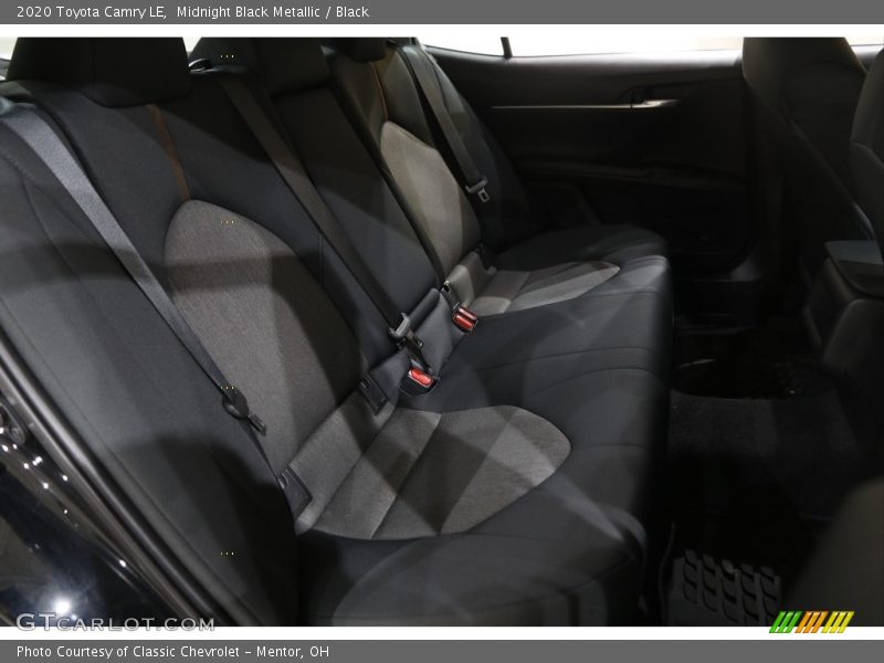 Midnight Black Metallic / Black 2020 Toyota Camry LE