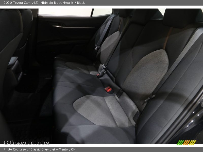 Midnight Black Metallic / Black 2020 Toyota Camry LE