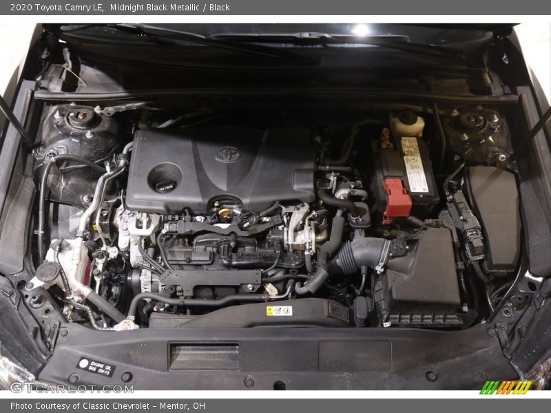 Midnight Black Metallic / Black 2020 Toyota Camry LE