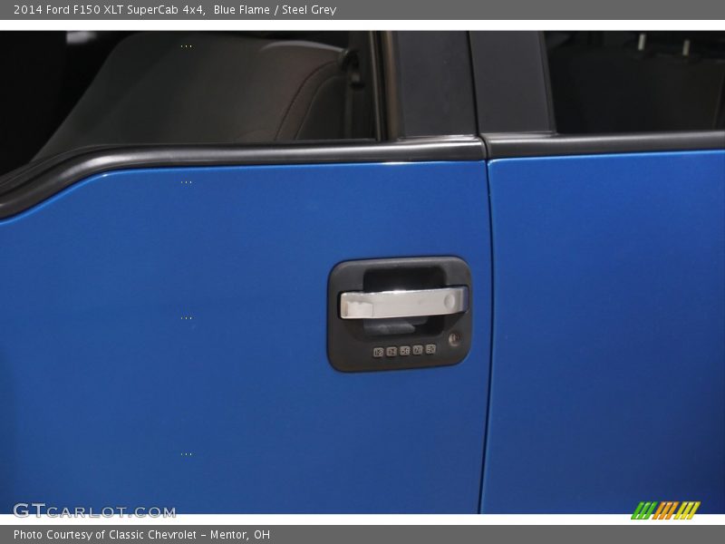 Blue Flame / Steel Grey 2014 Ford F150 XLT SuperCab 4x4