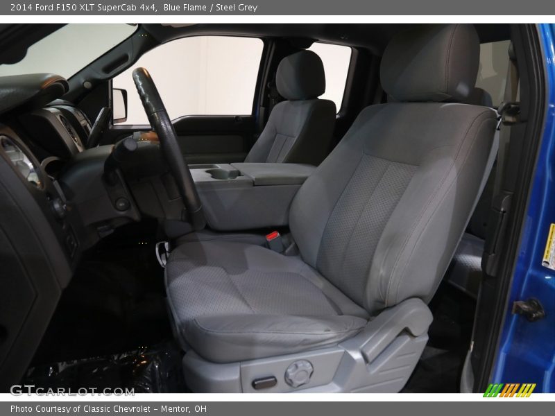 Blue Flame / Steel Grey 2014 Ford F150 XLT SuperCab 4x4