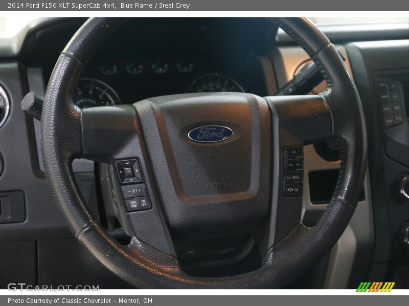 Blue Flame / Steel Grey 2014 Ford F150 XLT SuperCab 4x4