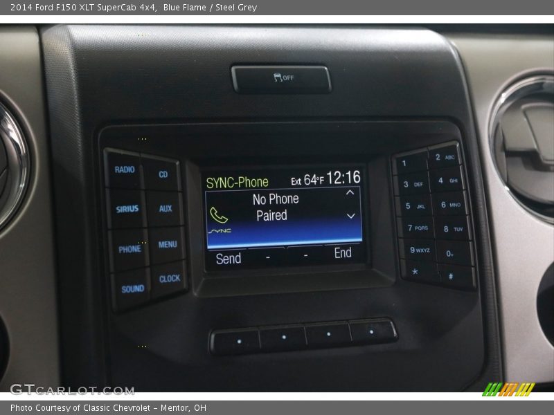 Blue Flame / Steel Grey 2014 Ford F150 XLT SuperCab 4x4