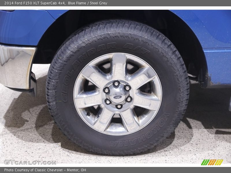 Blue Flame / Steel Grey 2014 Ford F150 XLT SuperCab 4x4