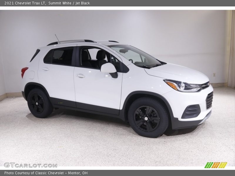 Summit White / Jet Black 2021 Chevrolet Trax LT