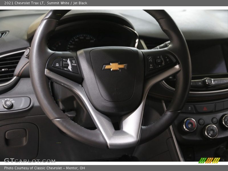 Summit White / Jet Black 2021 Chevrolet Trax LT