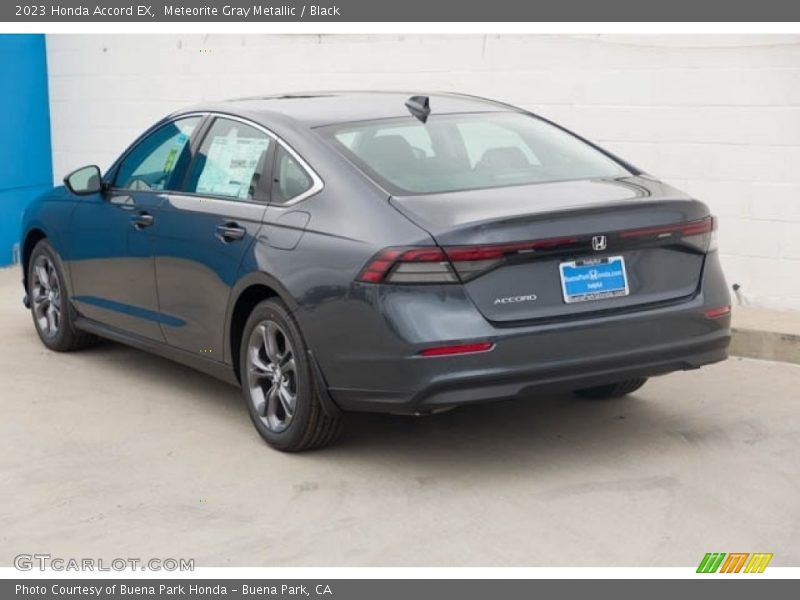 Meteorite Gray Metallic / Black 2023 Honda Accord EX