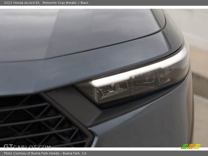 Meteorite Gray Metallic / Black 2023 Honda Accord EX