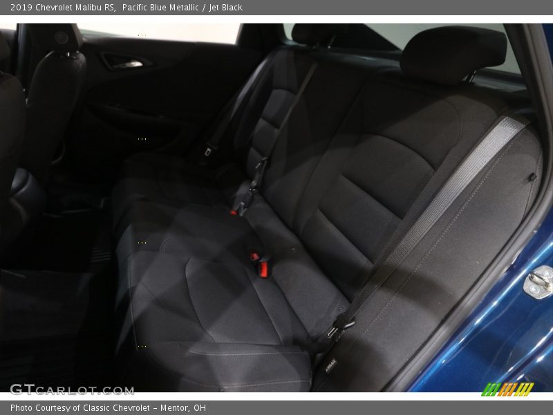 Pacific Blue Metallic / Jet Black 2019 Chevrolet Malibu RS