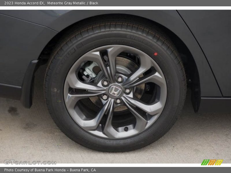 Meteorite Gray Metallic / Black 2023 Honda Accord EX