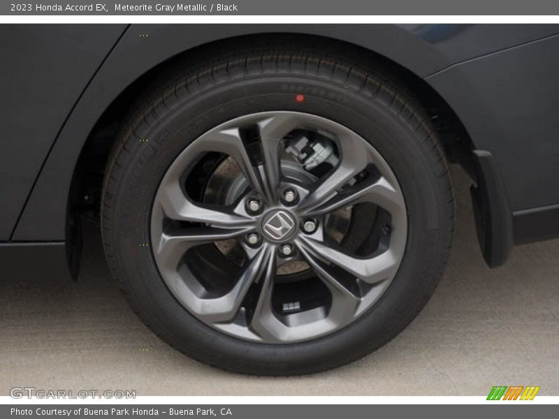 Meteorite Gray Metallic / Black 2023 Honda Accord EX