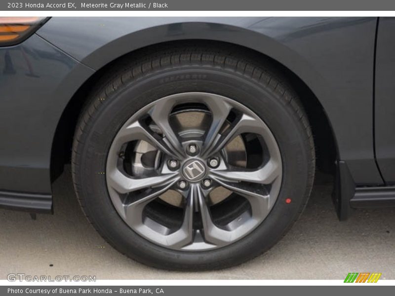 Meteorite Gray Metallic / Black 2023 Honda Accord EX