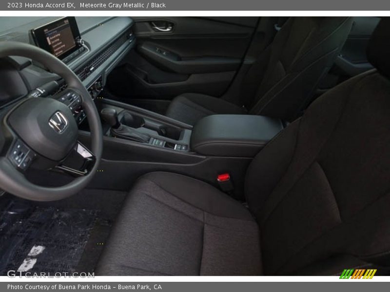 Meteorite Gray Metallic / Black 2023 Honda Accord EX