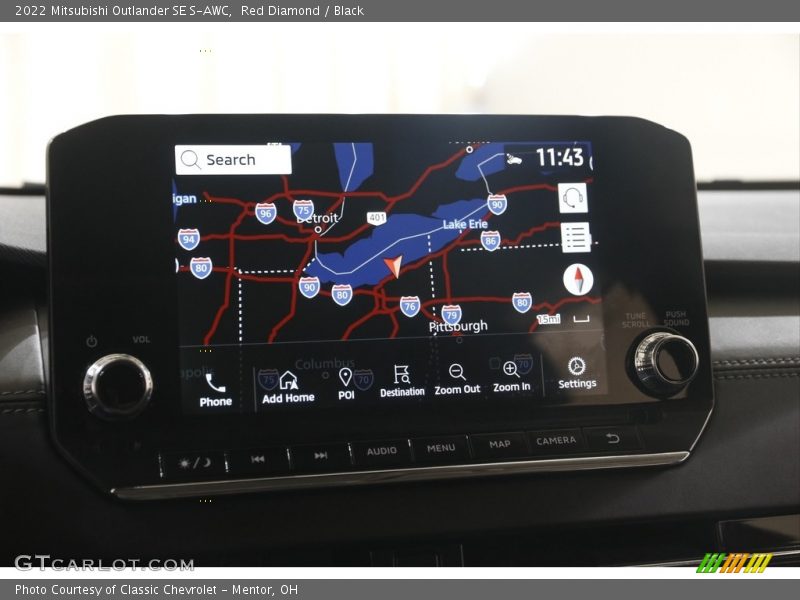 Red Diamond / Black 2022 Mitsubishi Outlander SE S-AWC