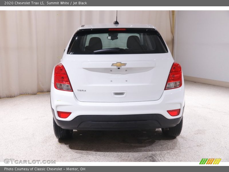 Summit White / Jet Black 2020 Chevrolet Trax LS