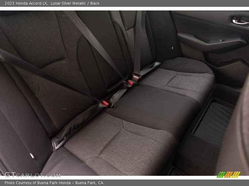 Rear Seat of 2023 Accord LX