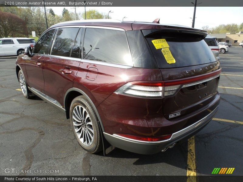 Burgundy Velvet / Ebony 2020 Lincoln Aviator Reserve AWD