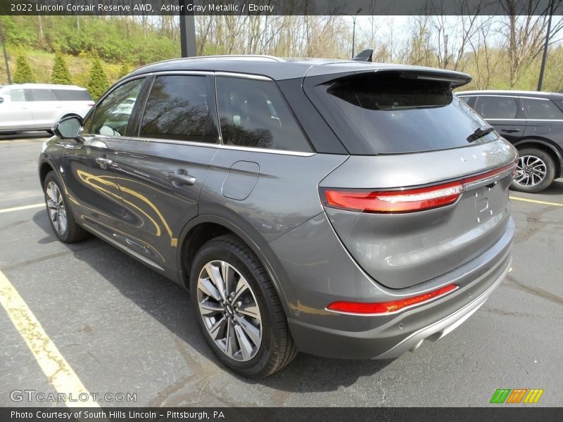 Asher Gray Metallic / Ebony 2022 Lincoln Corsair Reserve AWD