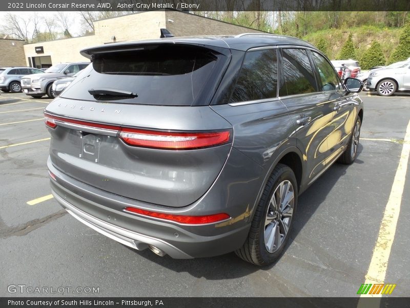 Asher Gray Metallic / Ebony 2022 Lincoln Corsair Reserve AWD